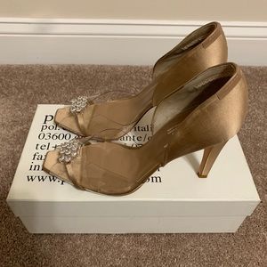 Pedro Garcia Champagne Heels